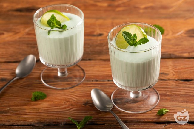 Mojito mousse - Italian recipes by GialloZafferano