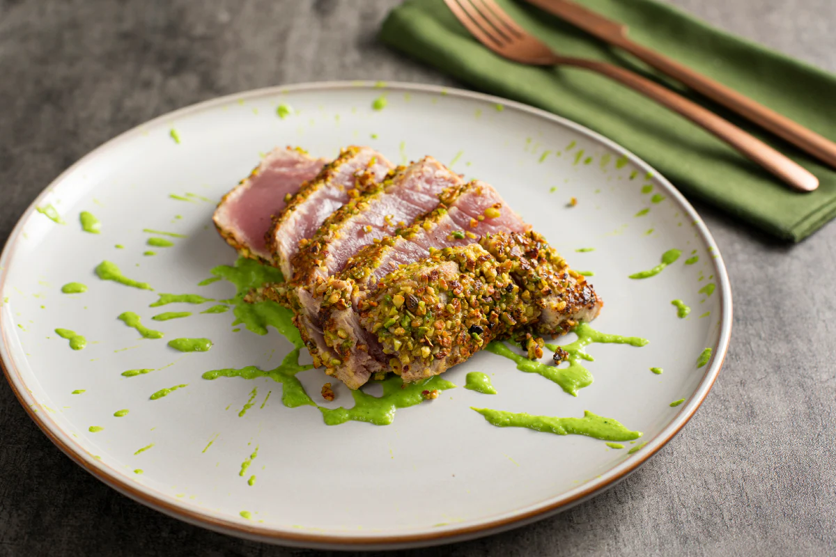 Tuna in Pistachio Crust