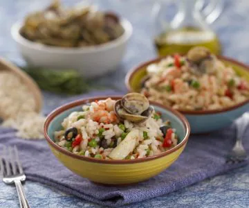 Rice Salad with a Hint of the Sea