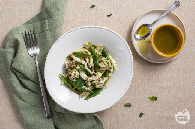 Summer Cuttlefish Salad - Italian recipes by GialloZafferano