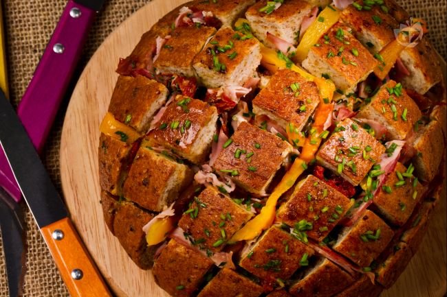 Stuffed Bread - Italian recipes by GialloZafferano