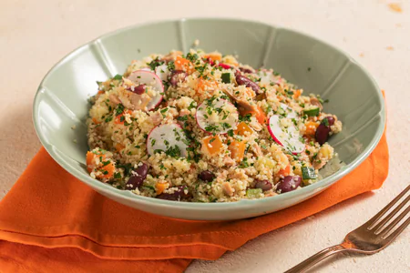 Couscous with Vegetables and Tuna