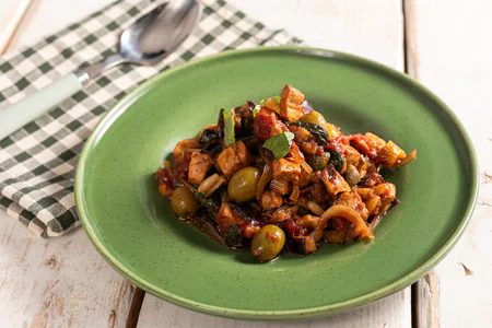 Swordfish Caponata