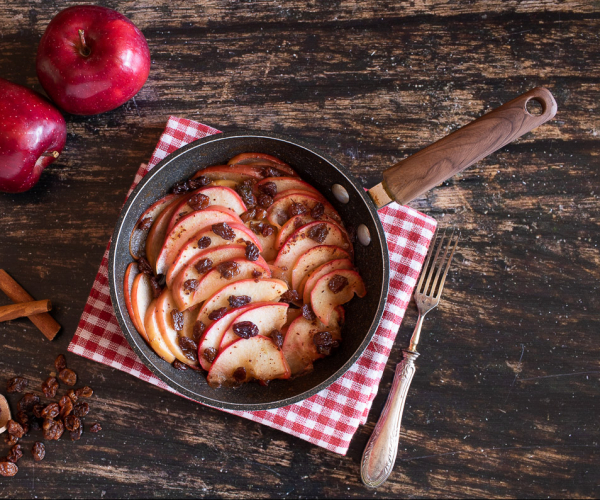 Skillet apples