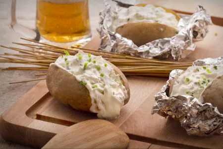 Bavarian Baked Potatoes