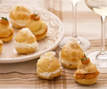 Crab and Cheese Puffs