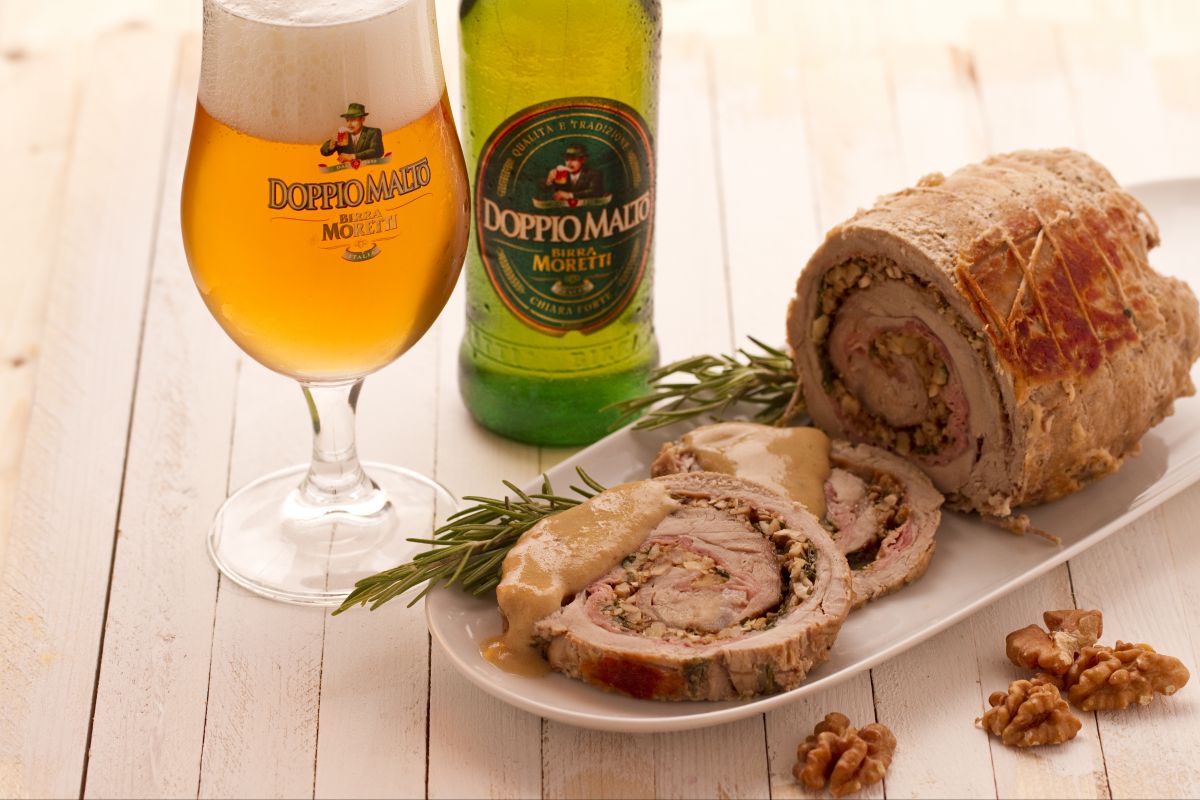 Veal roll with walnuts