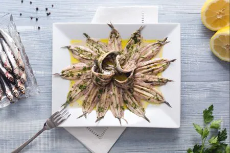Marinated Anchovies