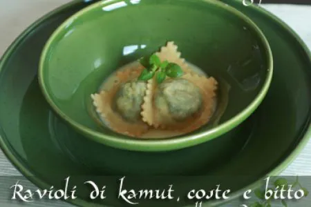 Kamut® ravioli with Swiss chard and Bitto cheese