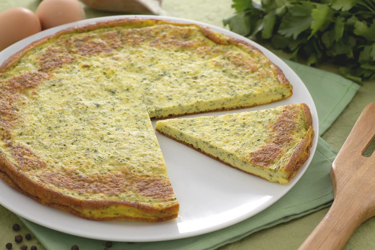 Light Parsley Omelette