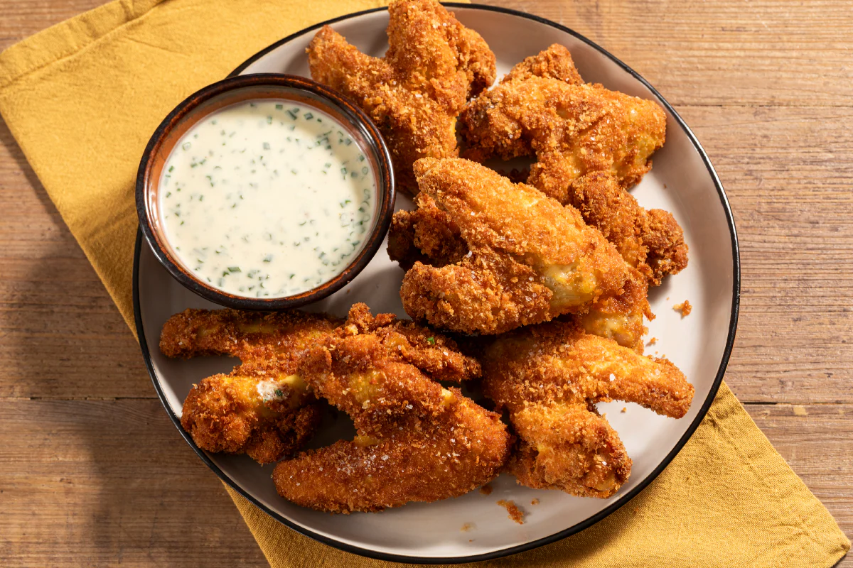 Fried chicken wings