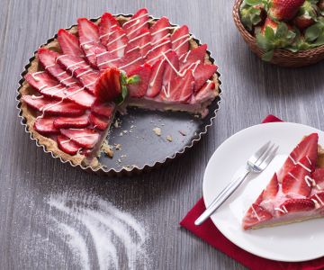 Strawberry Curd Tart