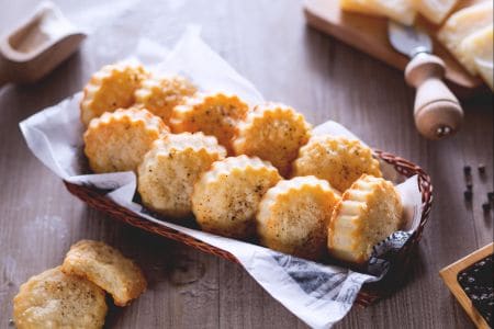 Biscuits with Parmesan and Pecorino