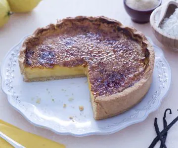Lemon Brûlée Cake