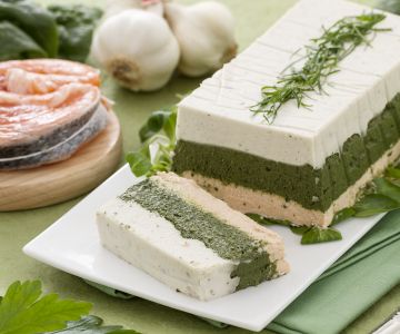 Fish and Spinach Terrine