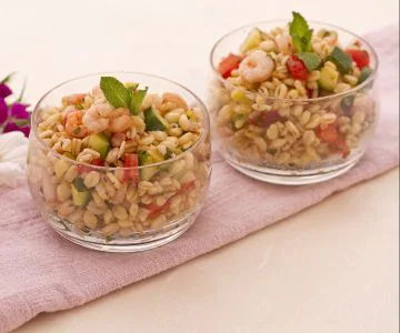 Mint-scented grains