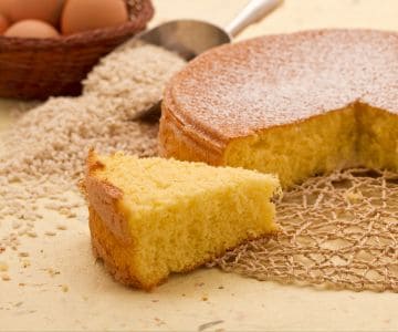 Sponge Cake with Rice Flour