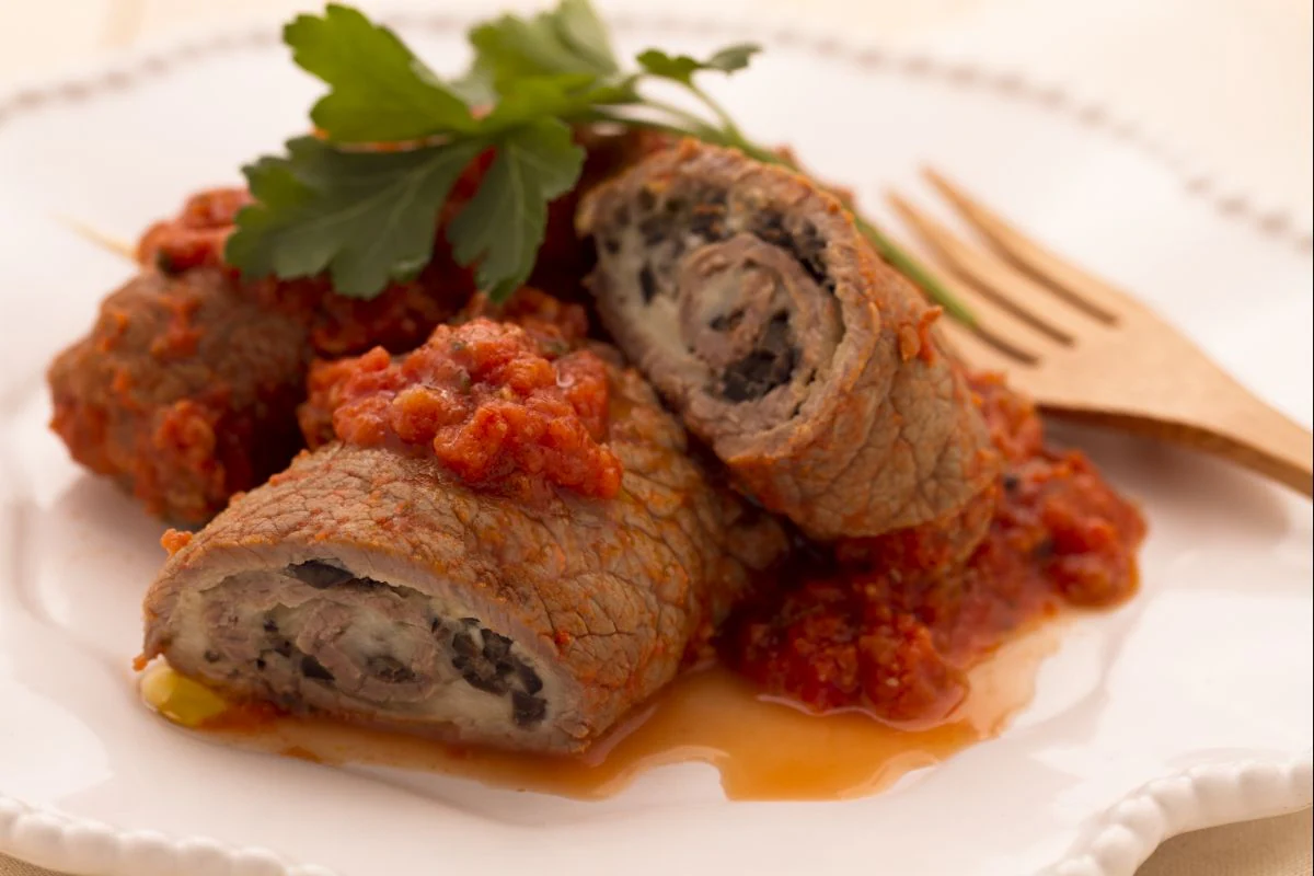 Involtini alla pizzaiola