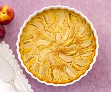 Peach Clafoutis