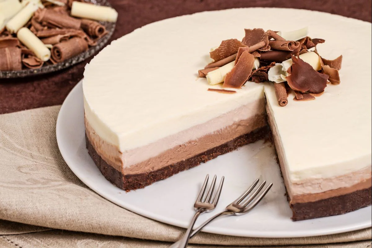 Triple Chocolate Cheesecake