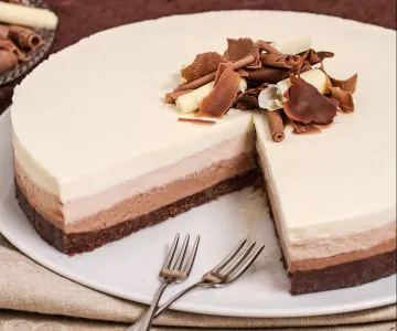 Triple Chocolate Cheesecake