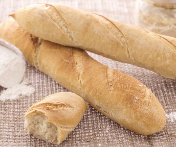 Baguette with sourdough