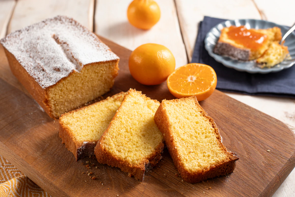 Mandarin Plumcake