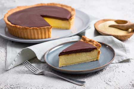 Chocolate Semolina Cake