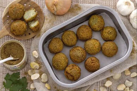 Fava Bean Falafel