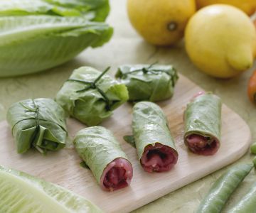 Cold lettuce rolls