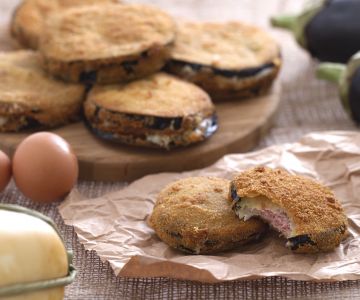 Cordon bleu di melanzane