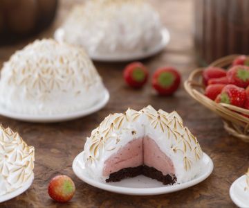 Mini baked Alaska