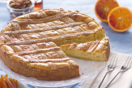 Almond and Custard Pastiera