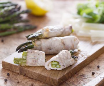 Asparagus Stuffed Rolls