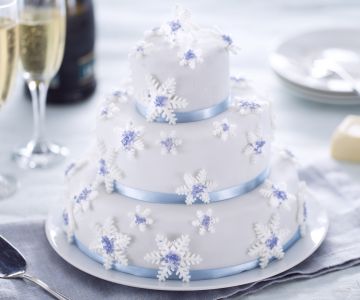 Snowflake Cake