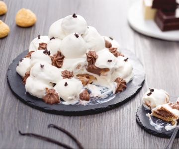 White Chocolate Profiteroles