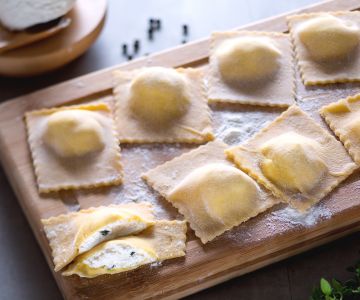 Ricotta ravioli