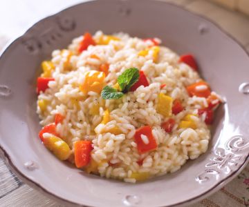 Bell Pepper Risotto