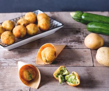 Zucchini and Potato Balls
