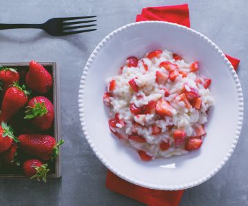 Strawberry Risotto