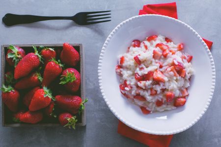 Strawberry Risotto