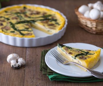 Polenta Quiche