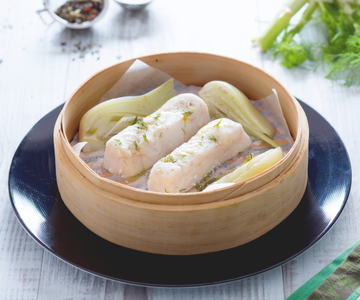 Tea Steamed Cod