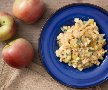Passatelli with apple ragù