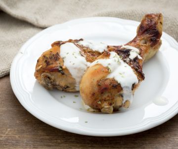 Chicken Thighs with Yogurt