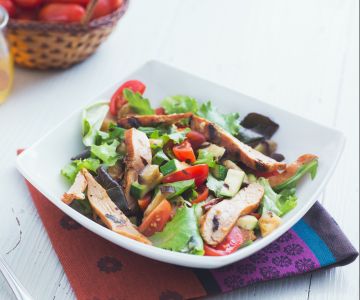 Chicken and Zucchini Salad