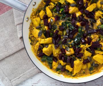 One-pot chicken and vegetables