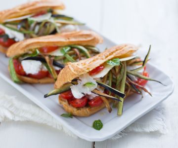 Savory Vegetarian Eclairs