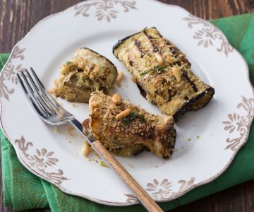 Eggplants Beccafico Style