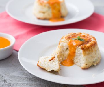 Ricotta flans